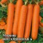 Морковь Витаминная 6 семена 1 гр, ч/б пакет